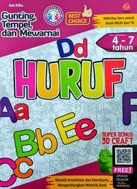 SERI HURUF: GUNTING, TEMPEL, MEWARNAI