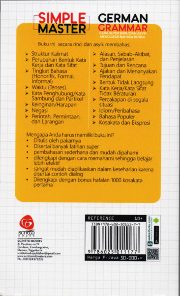 Buku Simple Master German Ahmad Fiqqih Mizanstore