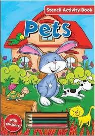 Activity book pets