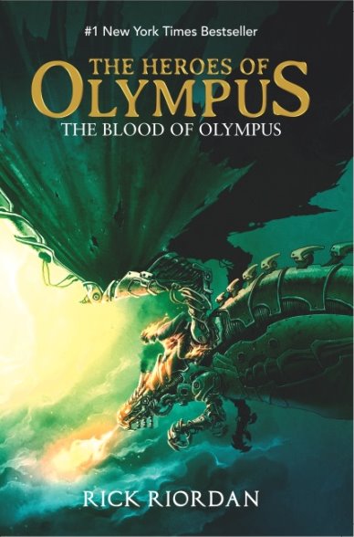 the blood of olympus books in order