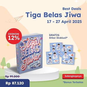 Tiga Belas Jiwa + Stiker (Special Offer)