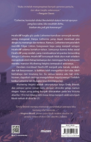 Buku Wuthering Heights Republish Emily Bronte Mizanstore
